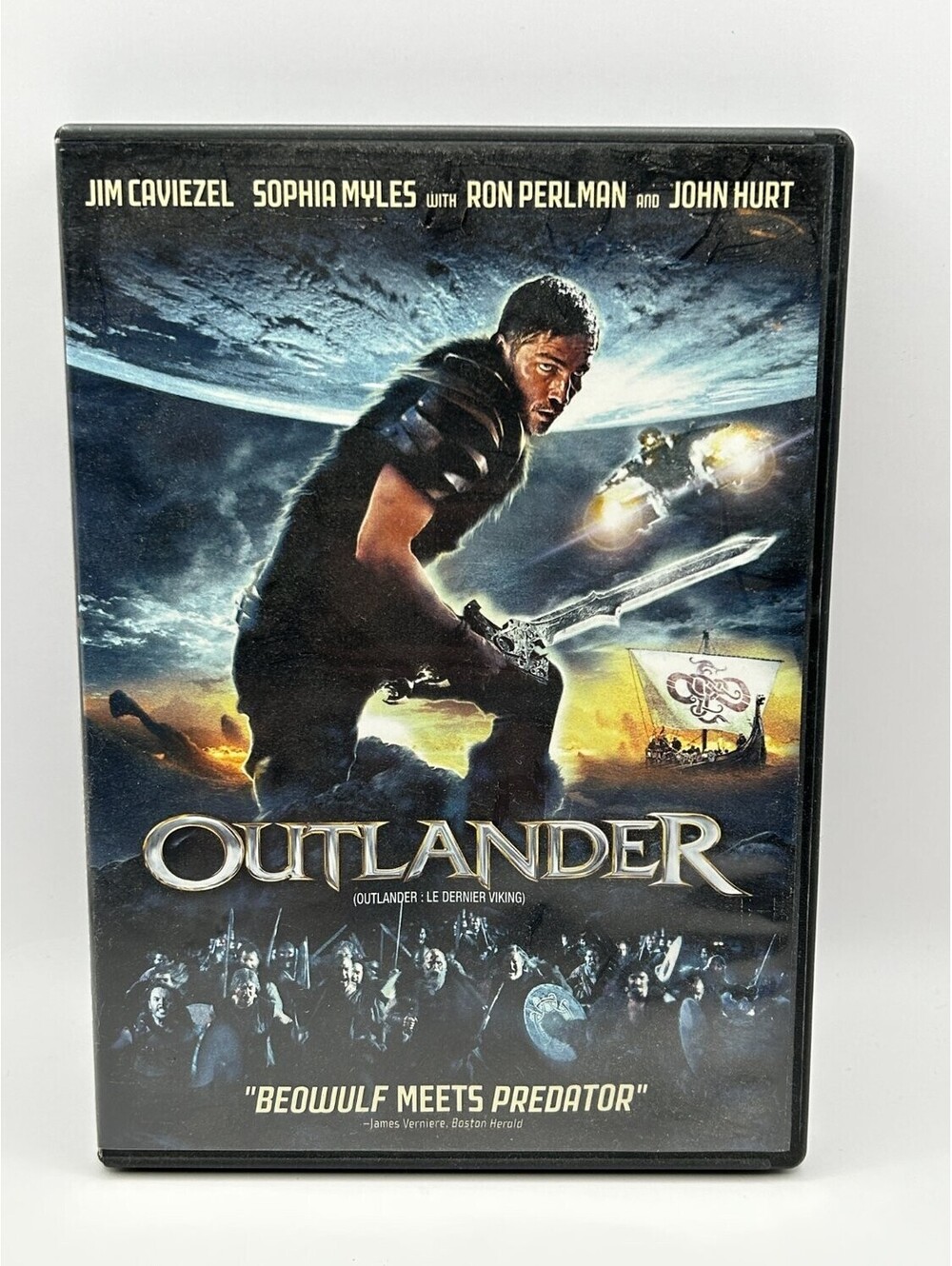 Outlander DVD Widescreen Jim Caviezel 2008 Sci-Fi & Howard McCain